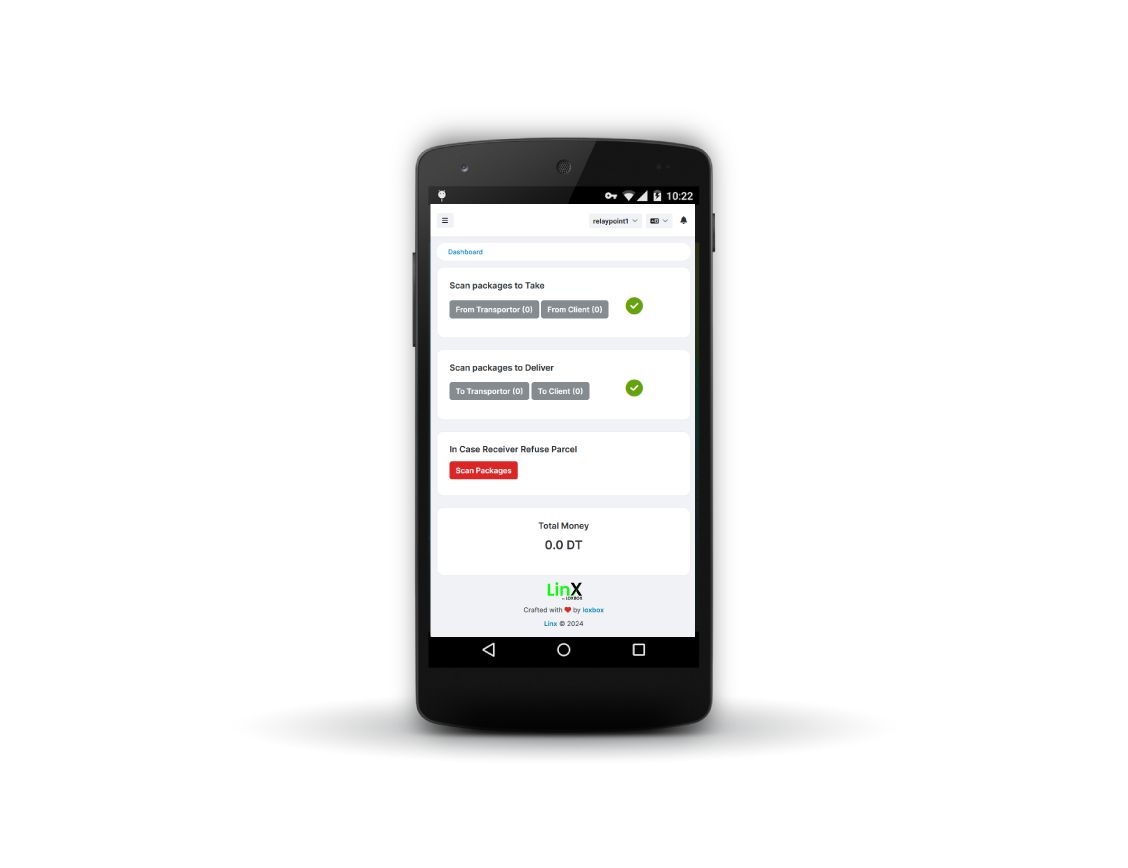 Pickup Shop Location Dashboard - Dashboard Application Point Relais