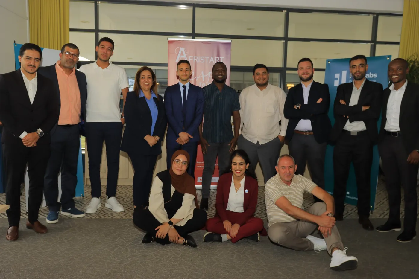 With the Afristart · CAP To Africa cohort