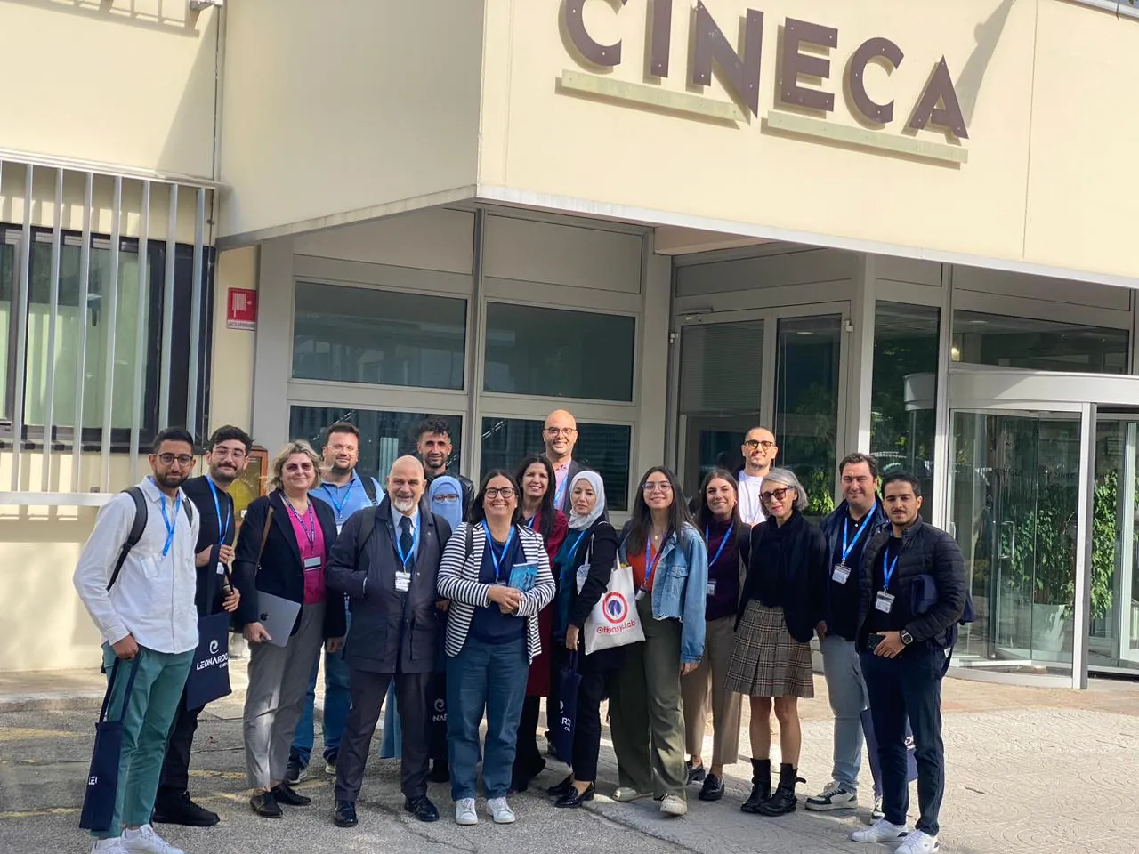 At CINECA in Bologna, visiting the Leonardo supercomputer