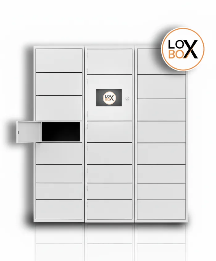 LOXBOX Smartlocker, white version