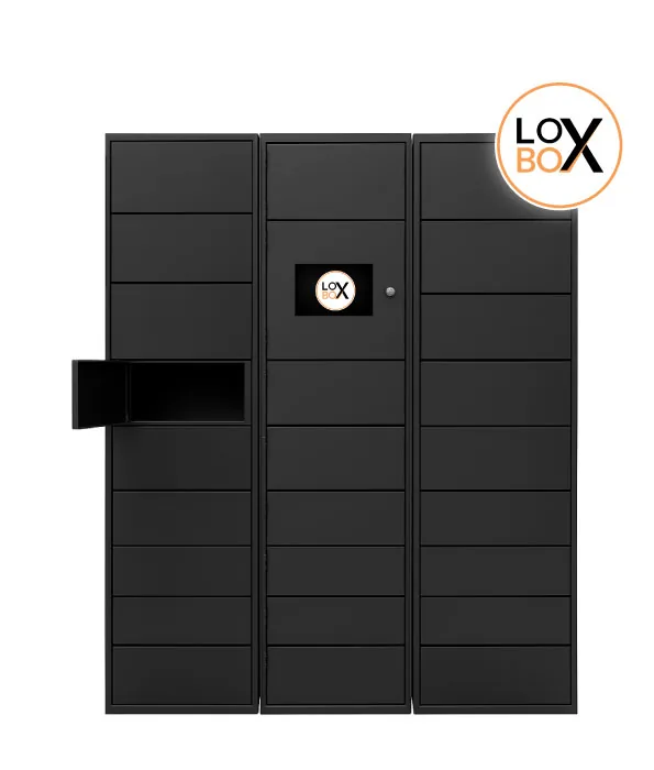 LOXBOX Smartlocker, black version