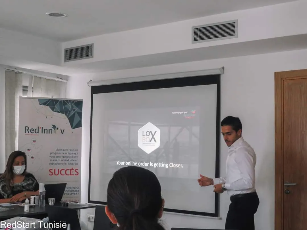 LOXBOX pitch at RedStart Tunisie, where it all began