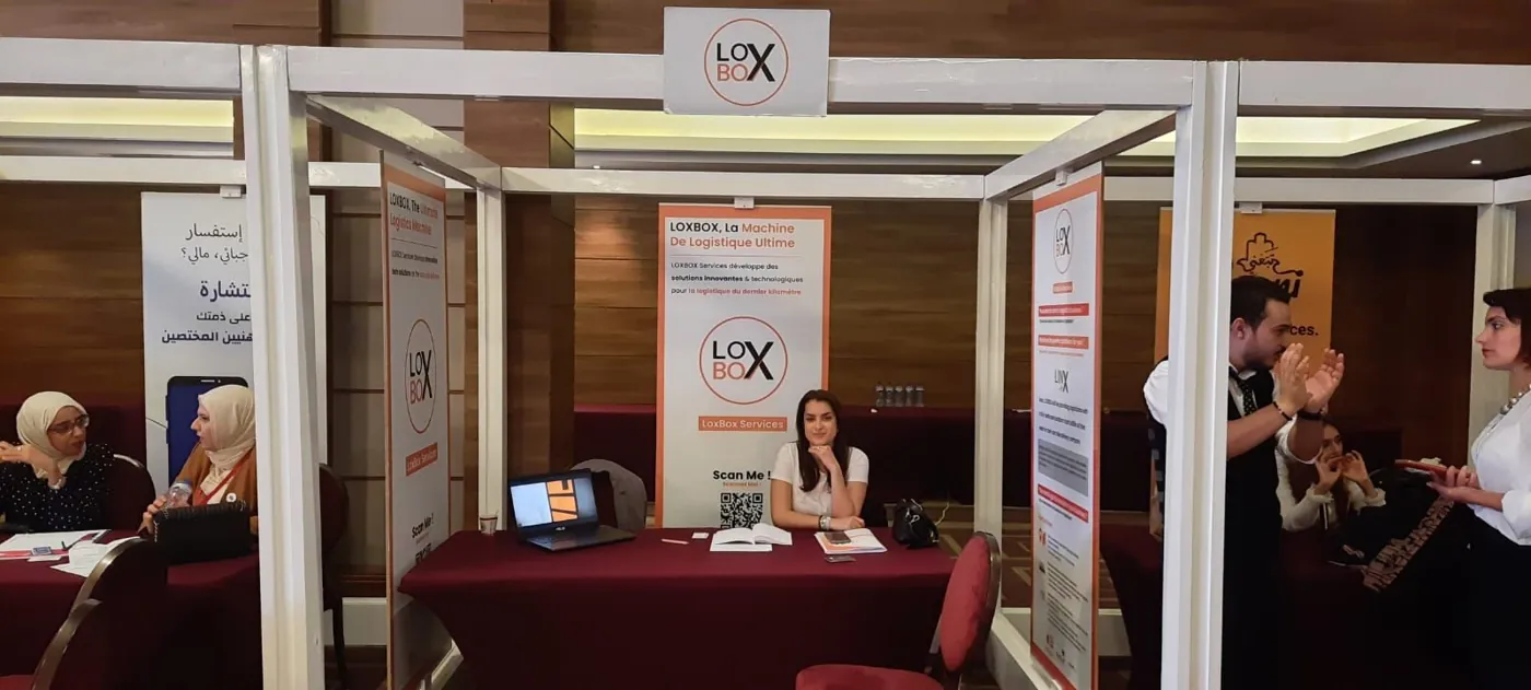 The LOXBOX stand: “The Ultimate Logistics Machine”