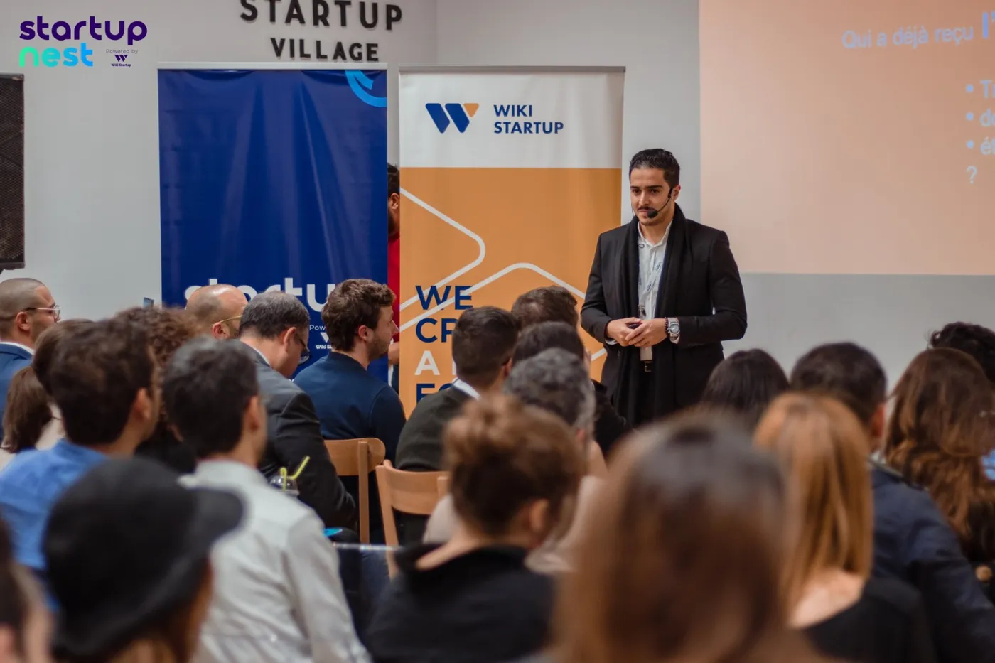 Talk at the Startup Village, Startup Nest by Wiki Startup